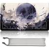 MPLR BOARD GAME Gioco da Tavolo MTG Tappetini da Gioco +Sacchetto Impermeabile 0, Bordi Smussati, MTG PlayMat with Zones(An Original MTG Playmat) (Damnation)