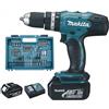 Makita Trapano avvitatore percussione Makita DHP453RFX4