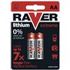 EMOS Blister di 2 batterie al litio RAVER FR6 (AA)