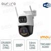 IMOU IPC-S7XFP-8U0WED-IMOU - Telecamera Wi-Fi Imou Cruiser Dual 2 PRO 8MP Dual Lens IR Imou Aurora
