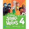Pearson Education Limited My Disney Stars and Heroes British Edition Level 4 Pupil's Book with eBook and Digital Activities Anna Osborn