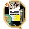 Sheba Cat Paté Classic con Vitello e Pollo - Vaschetta Da 85 Gr