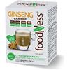 Foodness Preparato Monodose per Caffè al Ginseng - 5 confezioni da 10 bustine (tot. 50 bustine)