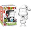 Funko Pop! Books: The Grinch - Grinch - (DIY) - White - Dr. Seuss - Figura in Vinile da Collezione - Idea Regalo - Merchandising Ufficiale - Giocattoli per Bambini e Adulti
