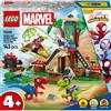 LEGO Battaglia con il Raptor al Quartier Generale di Spider-Man e Gobby