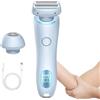 Generic Silk-Glide Electric, Beaut-ibl-OOM, Silk-Glide Epilatore indolore Depilazione a casa, Rasoio portatile, Rasierer elettrico Bikini Trimmer Mit LED-Anzeige Für Damen, Wet & Dry (rosa)