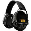 Sordin Pro-X Protezioni acustiche a capsula 75302-X/L-02-G-S - EN 352 - Cuscino in gel, Cinturino in pelle & capsule nere