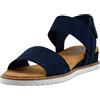 Skechers Women's Desert Kiss-Stretch Quarter Strap Sandal Flat