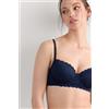Intimissimi Reggiseno Balconcino Sofia In Pizzo Blu
