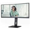 AOC CU34P3CV Monitor PC 86,4 cm (34") 3440 x 1440 Pixel UltraWide Quad HD LED Nero