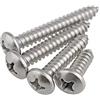 BOZONLI M3 Viti Autofilettanti Testa Pan in Acciaio Inox, Viti a Chiodo Viti Filettate per Legno (M3×12mm,50 pcs)
