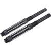 QUARKZMAN 2pz Alesatore Manuale Set 21mm-23mm 23-26mm Regolabile H8, Alesatori Metrici Punta Trapano per Alesatura Fori in Metallo Legno, 6 Flauti Dritti