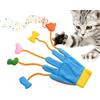 Generic Guanti interattivi per gatti Guanto Giocattolo per gatti Guanti da gioco per gatti Guanti da gioco per gatti Guanti interattivi per gatti Guanto per gattini Felino Teaser Guanti per intrattenitore per