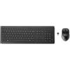 HP Tastiera e Mouse HP 3M165AA Qwerty in Spagnolo Nero Bluetooth