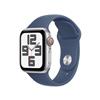 Apple - Watch Se Gps + Cellular 40mm Cassa Alluminio-argento Sport Band Denim - S/m