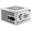 MAG A850GL W - MSI ALIMENTATORE MAG A850GL PCIE5, EU, 850W, FULLY-MODULAR, 80 PLUS GOLD WHITE