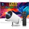 UCMDA Mini Proiettore Portatile 4K - Videoproiettore con Android 11