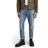 G-STAR Uomo A-Staq Tapered Jeans, Blu (sun faded air force blue destroyed D20005-C967-C948), 31W / 34L