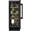 Siemens PRONTA CONSEGNA - SPEDIZIONE IMMEDIATA Cantina Vino da Incasso 30 cm Altezza 82 cm Sottotop Classe F 21 Bottiglie Porta In Vetro Nero iQ500 Siemens KU20WVHF0