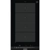 Siemens PRONTA CONSEGNA - SPEDIZIONE IMMEDIATA Piano Cottura da Incasso a Induzione 30 cm Domino 2 Zone flexInduction Controllo touchSlider iQ700 Siemens EX375FXB1E