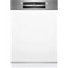 Bosch SMI4ETS08E Serie 4 Lavastoviglie da Incasso con Frontalino a Vista Inox 13 Coperti Classe B Home Connect