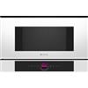 Bosch Forno Microonde da incasso 21 Litri Altezza 38 cm Bianco Serie 8 Bosch BFL7221W1