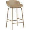 Normann Copenhagen - Sgabello bar Hyg - Beige - Polipropilene - Designer Simon Legald