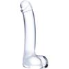 Glas Ce dildo en verre présente un design réaliste et son embout courbé le rend parfait pour la stimulation du point G. Le dildo a une texture ferme et peut rapidement atteindre la température souhaitée en