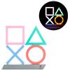 Paladone PlayStation Icone Luce, Extra grande, Tre modalità di illuminazione, musica reattiva