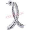 SANICO SRL BJT296 ORECCHINI SIRIA 35 MM STAINLESS STEEL