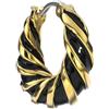 SANICO SRL Biojoux - orecchino alara black gold plated BJT365