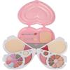 CHSEEO Trousse Trucchi Donna, Trousse Trucchi Ragazza, 24 Colore Palette di Ombretti per Trucco, Trucchi Tutto in Uno Tavolozza Completo Valigetta con Ombretto, Gloss, Rossetti e Polveri Viso