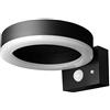 LEDVANCE Endura Style Solar Single Circle LED 6 W, Nera/Grigio