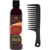Amara Balsamo senza risciacquo e pettine a denti larghi | As I Am Leave In Balsamo per capelli afro e capelli ricci | Prodotti districanti e idratanti per capelli afro per ricci sani | Pettine a denti