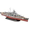 Revell 05098 - Battleship Bismarck Kit di Modello in Plastica, Scala 1:700