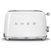 SMEG - Tostapane TSF01WHEU a 2 Fette Potenza 950W Colore Bianco - SPEDIZIONE GRATUITA