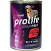 Prolife Grain Free Adult Sensitive Manzo & Patate - Medium/Large. Scatoletta da 400 grammi