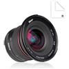 Meike Optics MK 12mm f2.8 - Obiettivo ultra grandangolare per Sony E-Mount Nero