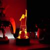 Shop and Solve FootballLED - Luce 3D dream luce notturna - lampada USB e batteria con telecomando, 7 colori e 5 modalità idea regalo per tifosi, per bambini e adulti tifosi (Totti)