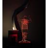 Shop and Solve FootballLED - Luce 3D dream luce notturna - lampada USB e batteria con telecomando, 7 colori e 5 modalità idea regalo per tifosi, per bambini e adulti tifosi (Kaka 22)