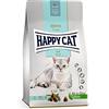 Happy Cat 70602 - Sensitive Adult Light - Cibo secco con pollame per gatti in sovrappeso e sbornia - 300 g