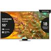 SAMSUNG TV QLED 55"UHD 4K DVBT2/S2 SMART TIZEN QE55Q80DATXZT