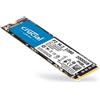Crucial P2 CT2000P2SSD8 SSD Interno, 2TB, fino a 2400MB/s, 3D NAND, NVMe, PCIe, M.2