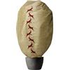 Windhager Telo Protettivo Invernale in Tessuto Non Tessuto Protettivo, Protezione dal Freddo, antigelo, da Giardino, Motivo Cervo, Misura XXL, 1,4 x 2 m, Beige 06886
