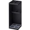 Yamazaki 6719 SMART Umbrella Stand, black, Steel/Polypropylene, 11 x 11 x 30 cm