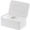 YAMAZAKI 3255 SMART Wet Tissue Case, white, ABS Resin/Polyethylene, 19 x 12 x 7.5 cm