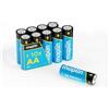 Maplin 10 batterie alcaline AA LR6 da 1,5 V, 10 anni di durata di conservazione ad alte prestazioni