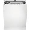 Zanussi ZDLN2521 Lavastoviglie Integrato Airdry 13 coperti, Display LCD, Spegnimento automatico, 6 programmi a 3 temperature, Motore Inverter, Porta scorrevole, 47 dBA, Bianco, 60 cm