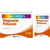 Massigen Magnesio e Potassio Integratore con Vitamina A C ed E, 30 Bustine