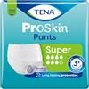Tena ProSkin - Pants Super Mutandine Assorbenti Incontinenza Taglia XL, 12 pants